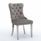 Nikki Collection High-End Tufted Velvet Dining Chair