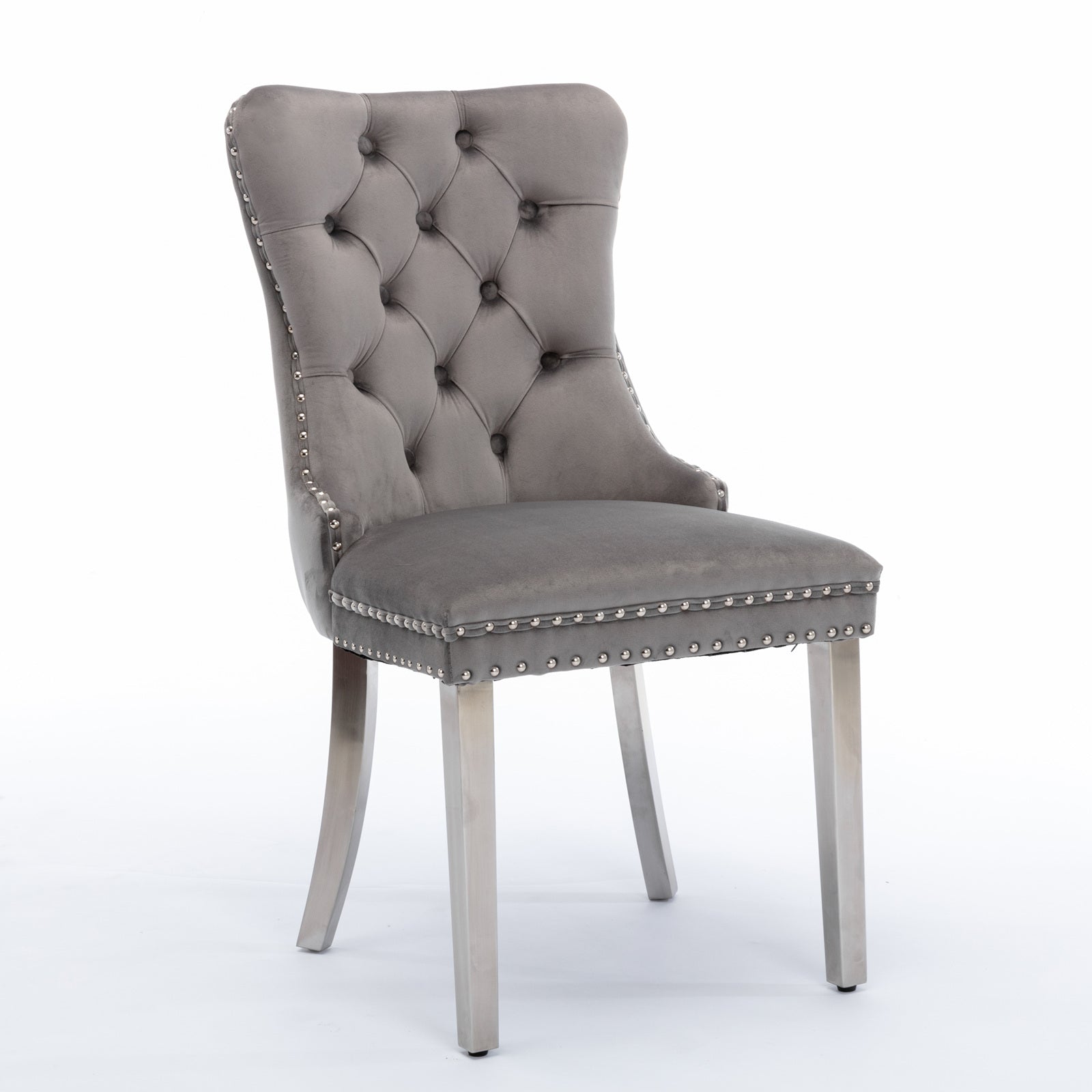 Nikki Collection High-End Tufted Velvet Dining Chair