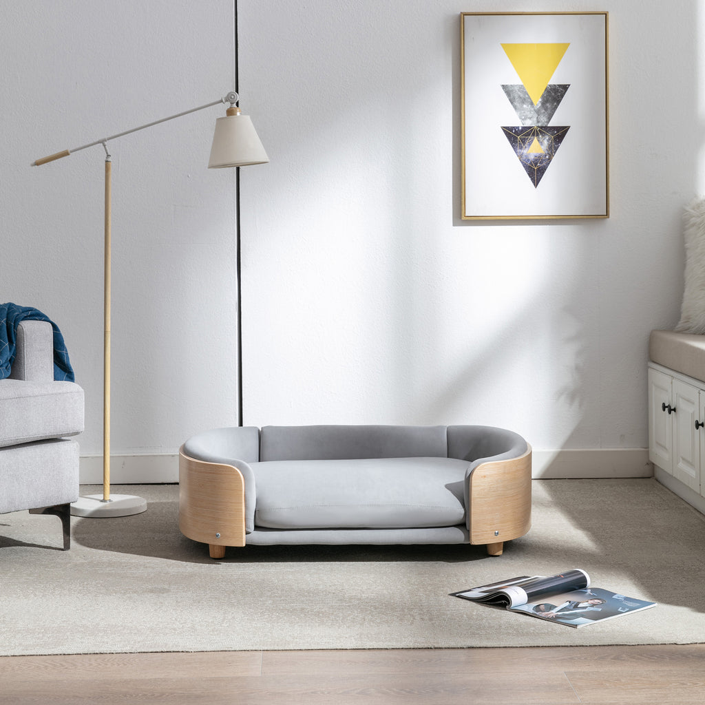 Scandinavian Style Elevated Dog Bed Pet Sofa
