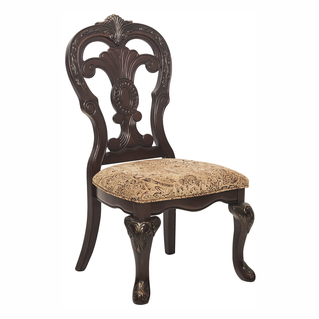 Elegant Style Beautiful Side Chairs 2pc Set