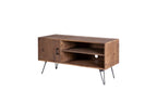 Simple, Modern, Vintage Reclaimed Wood TV Stand Media Table
