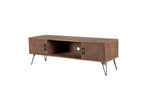 Industrial Style Reclaimed Wood Media TV Stand