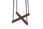 Reclaimed Wood and Metal Freestanding Coat Rack with Hooks