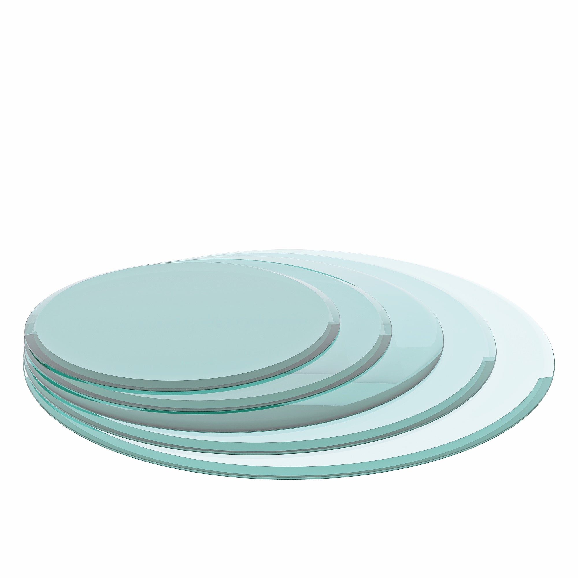 30" Round Tempered Glass Table Top