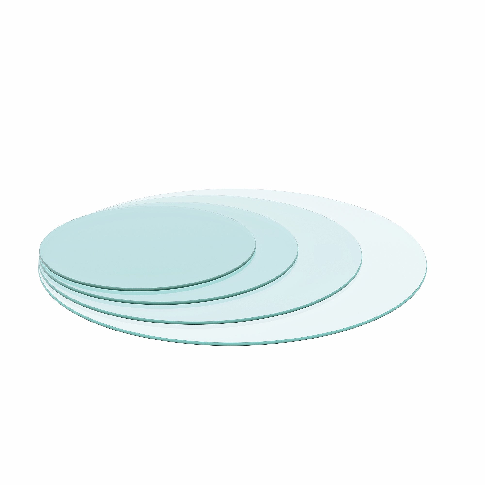 20 Inch Round Tempered Glass Table Top