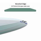 30" Round Tempered Glass Table Top