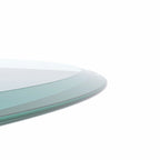 30" Round Tempered Glass Table Top