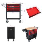 4 Drawers Multifunctional Tool Cart