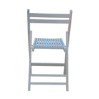 Furniture Slatted Wood Folding Special Event Chair