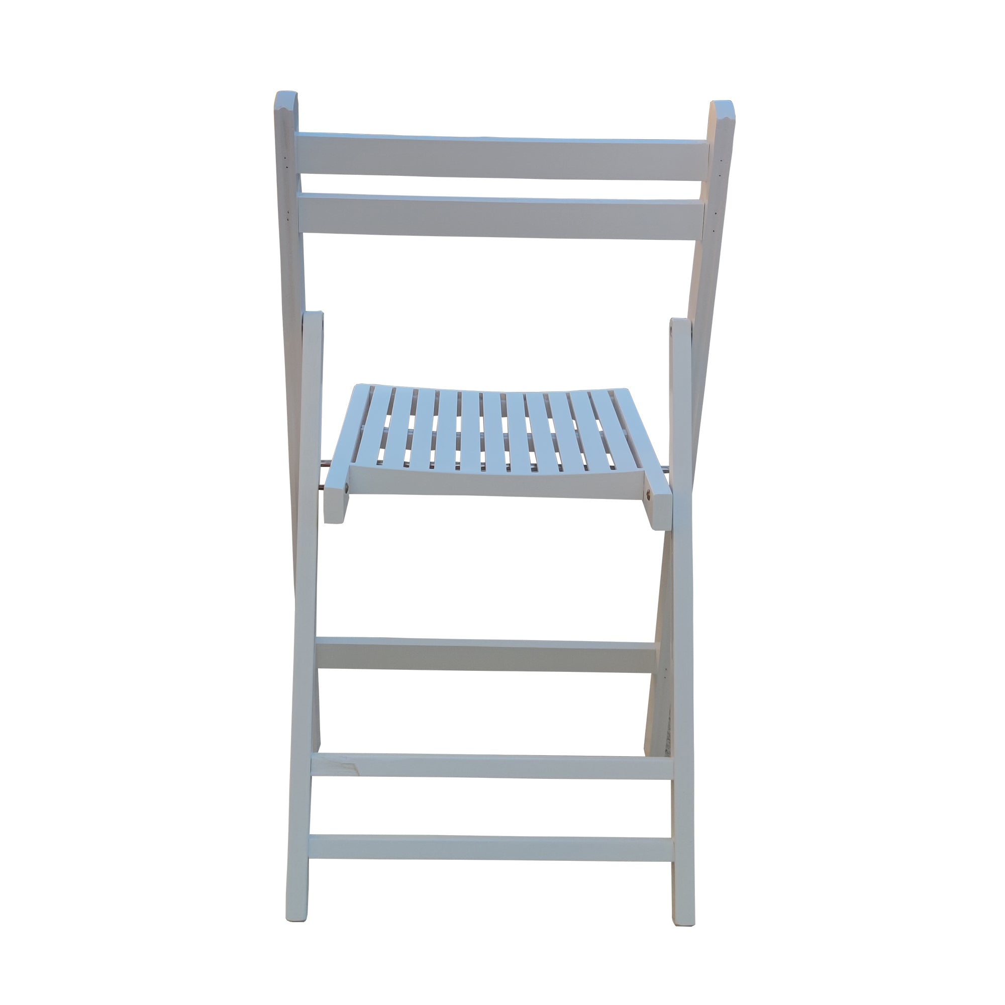 Furniture Slatted Wood Folding Special Event Chair