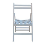 Furniture Slatted Wood Folding Special Event Chair