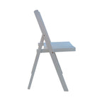 Furniture Slatted Wood Folding Special Event Chair