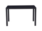 47.25 Inch 4-Seater Tempered Glass Dining Table
