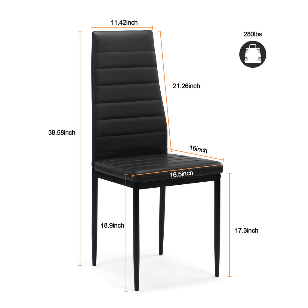 Dining Chair Set for 4
