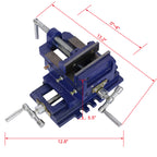 4" Cross Slide Vise for Drill Press and Metal Milling