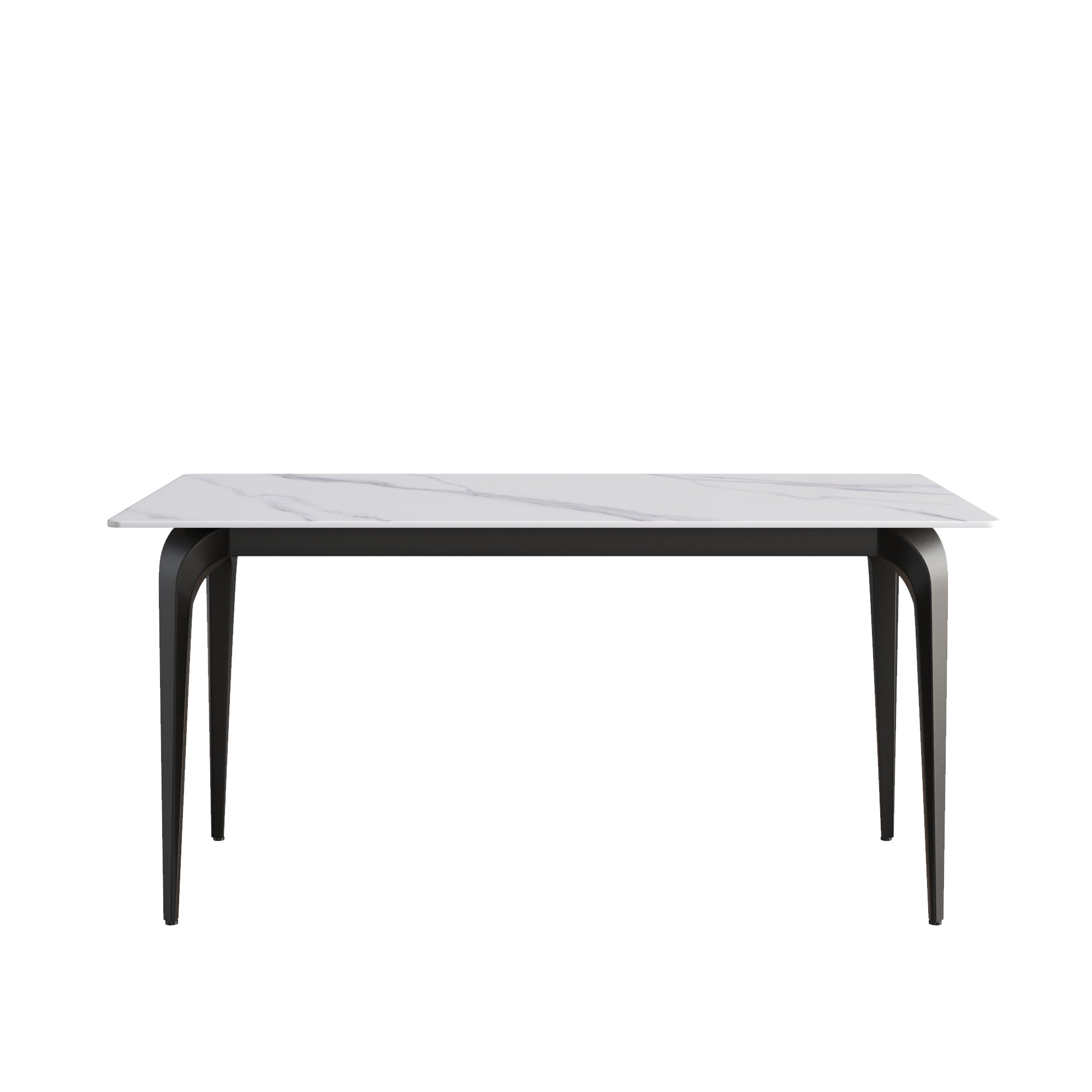 63" Modern Artificial Stone Dining Table