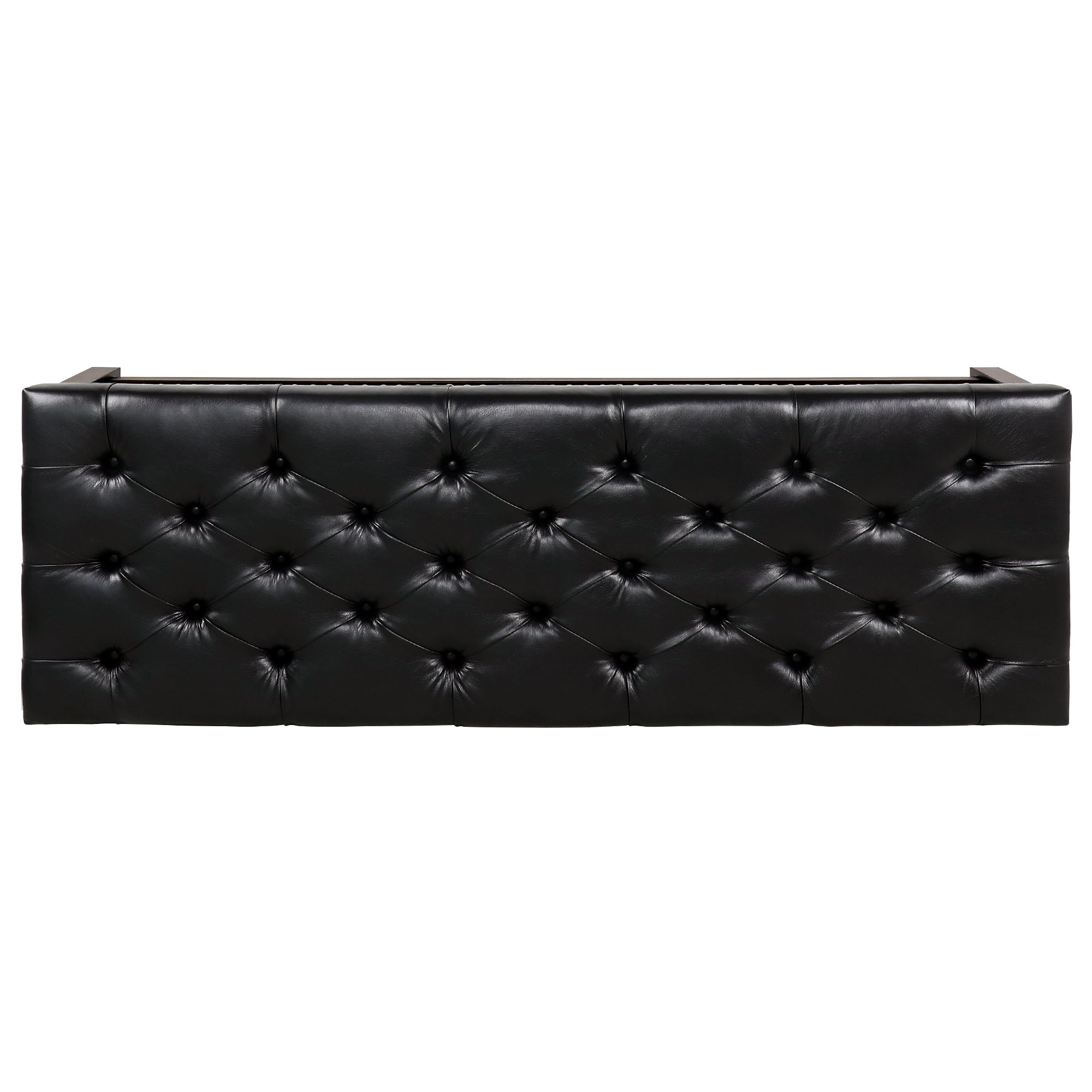 Wooden Base Upholstered Bench for Bedroom and Entryway