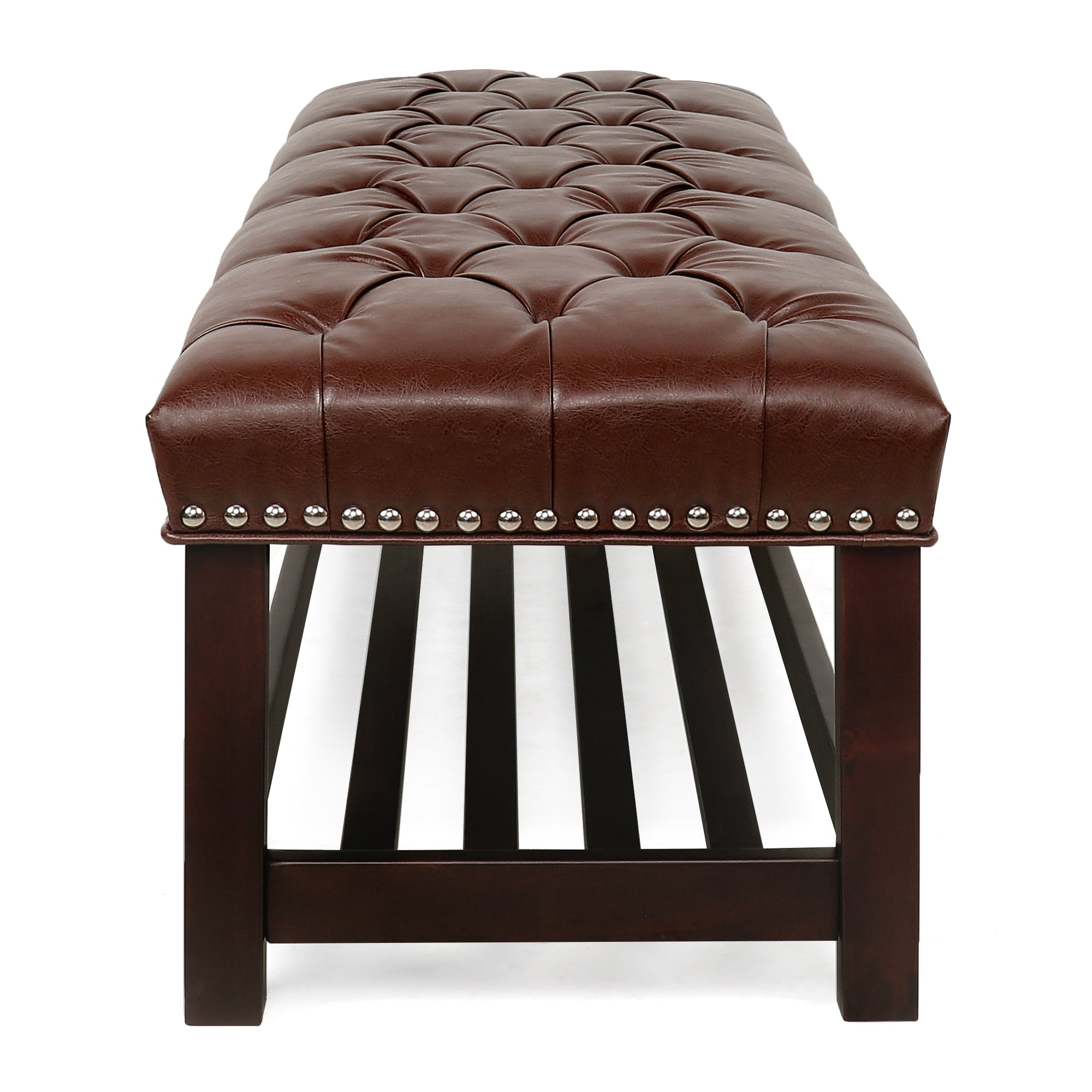 Tufted Upholstered End of Bed Bench