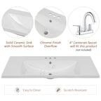36" Bathroom Vanity with Sink Combo