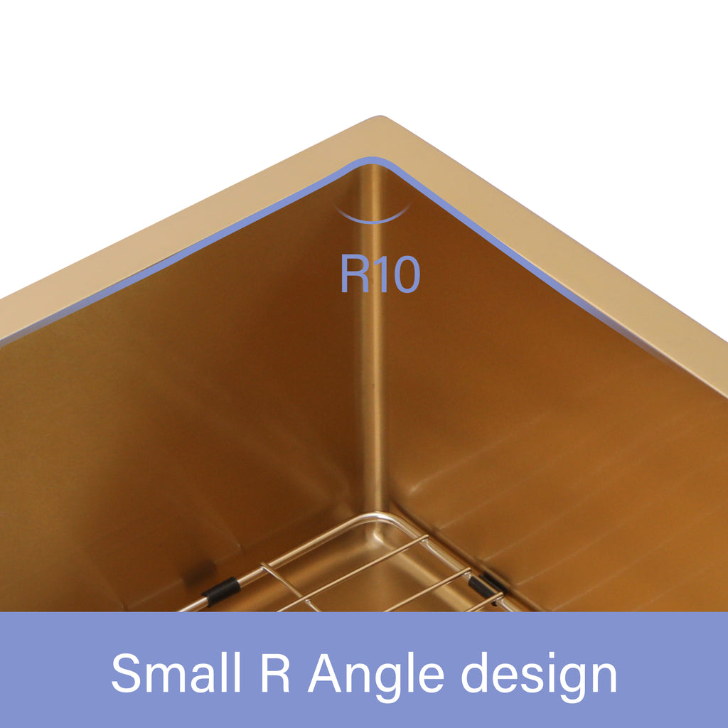 30 Inch Gold Farmhouse Sink