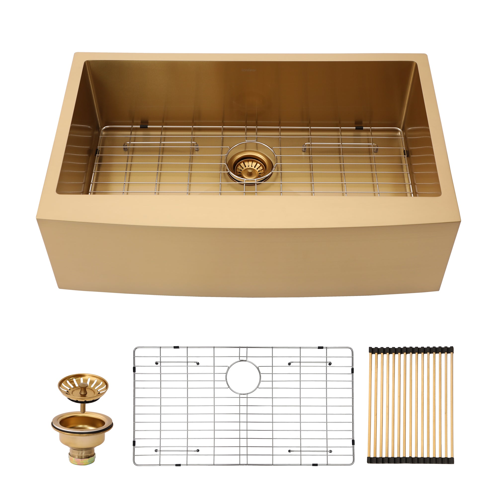 30 Inch Gold Farmhouse Sink
