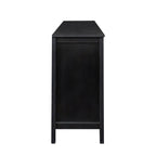 Cabinet with 4 Doors and Open Shelves