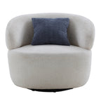 Swivel Barrel Chair for Living Room