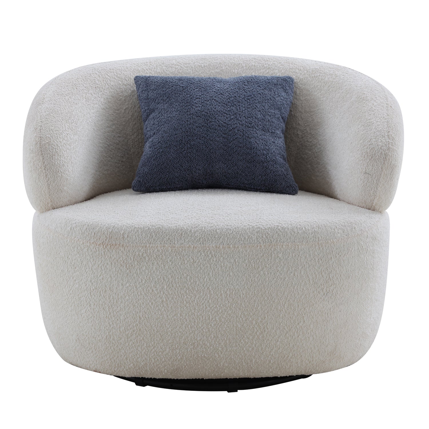 Swivel Barrel Chair for Living Room