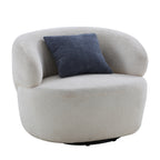 Swivel Barrel Chair for Living Room