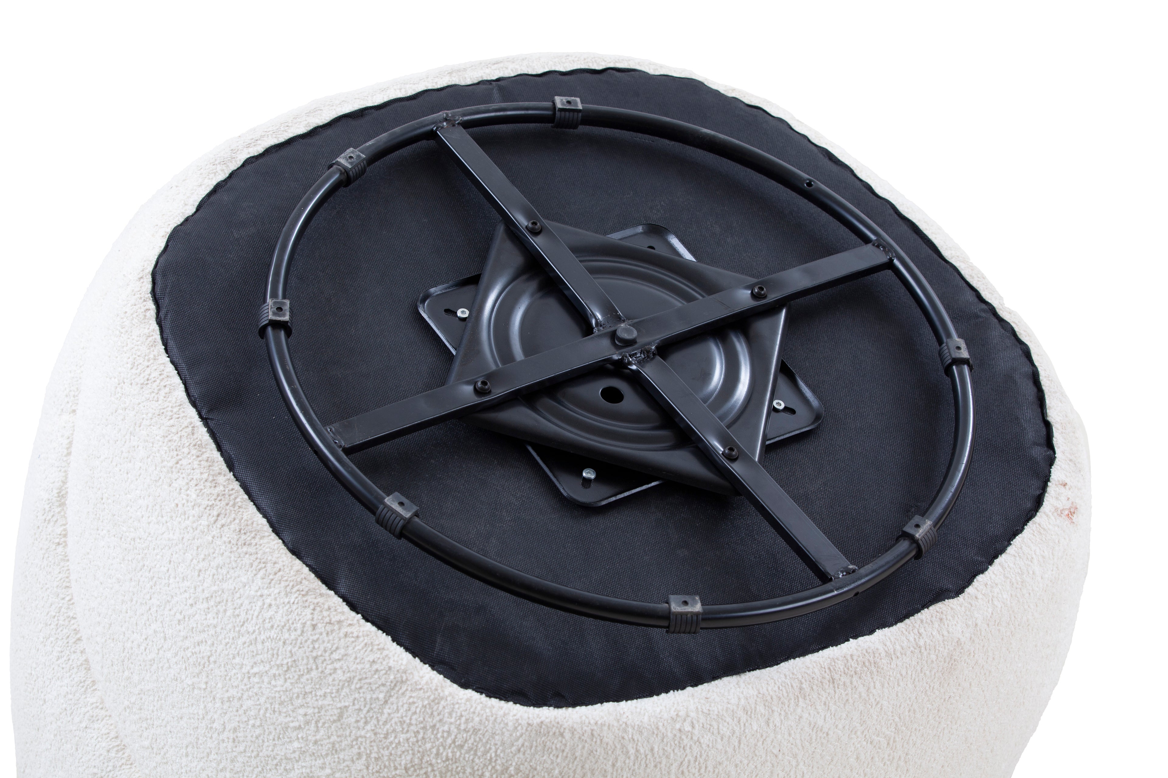 Swivel Barrel Chair for Living Room