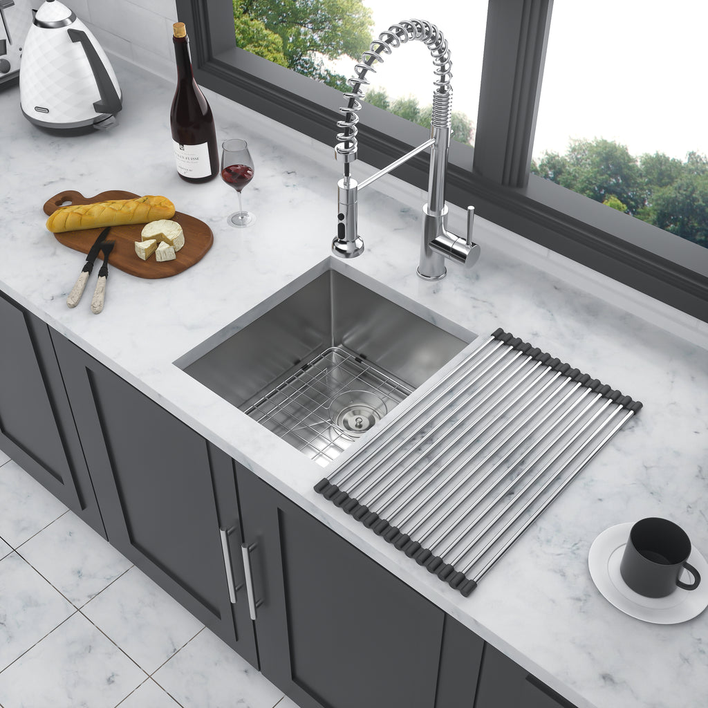 13 Inch Undermount Sink - Stainless Steel Kitchen Sink Basin