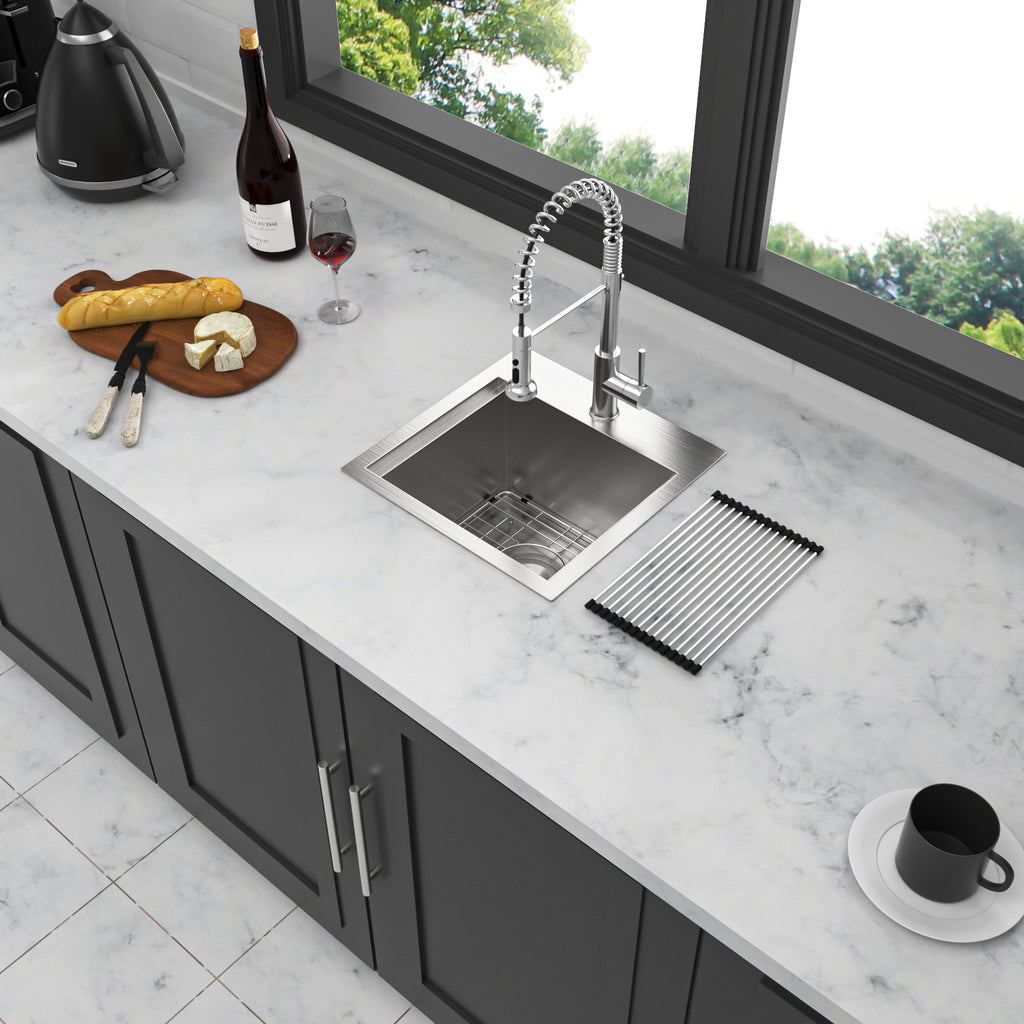 15 Inch Drop In Kitchen Sink