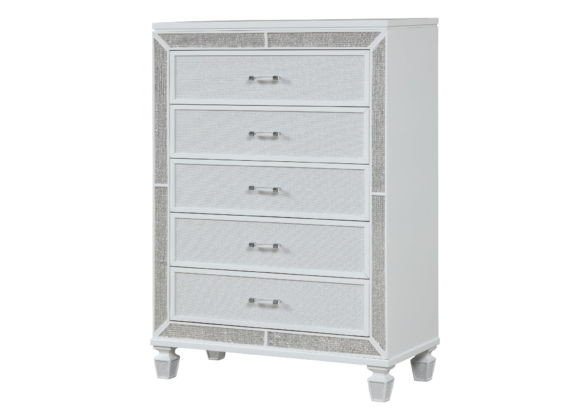 Crystal Chest Made with Wood and Finished in