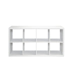 Smart Cube 8-Cube Organizer Storage with Opened Back Shelves