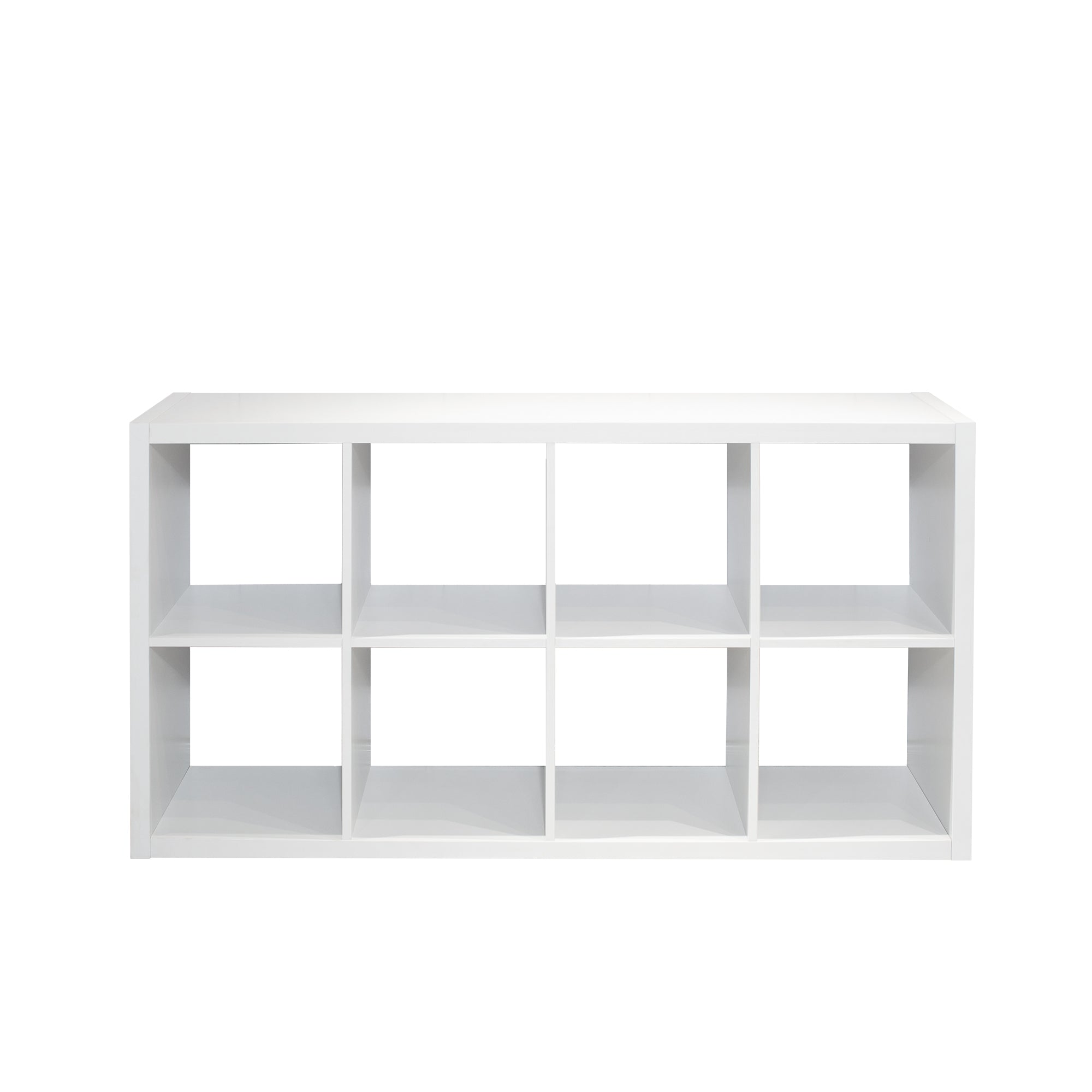 Smart Cube 8-Cube Organizer Storage with Opened Back Shelves