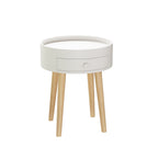 18"H Nightstand with Storage Drawer