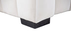 L-Shape Sectional Sofa with Deep Tufted Velvet Upholstered Right Chaise