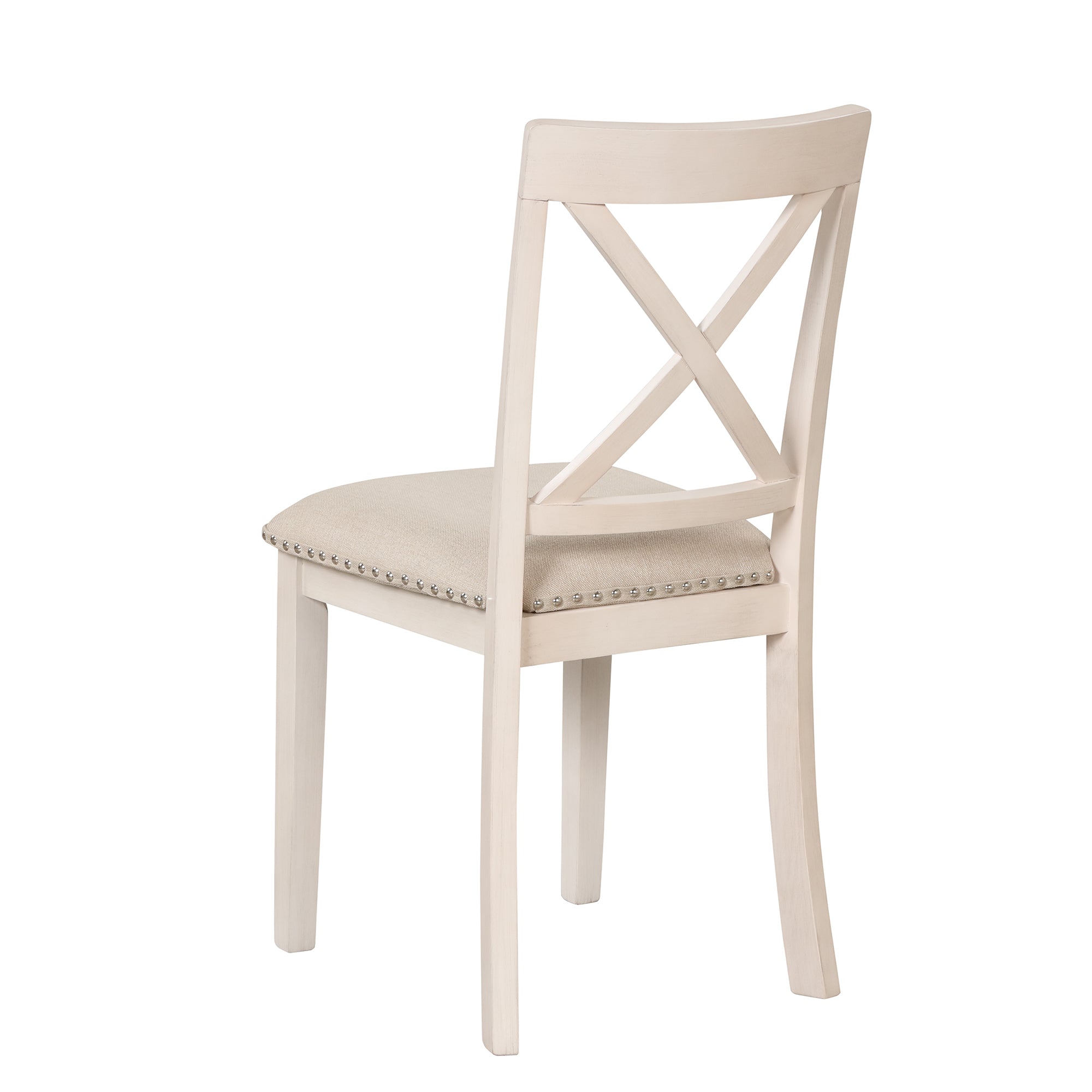 Modern Dining Table Set for 4 with Round Table and Chairs