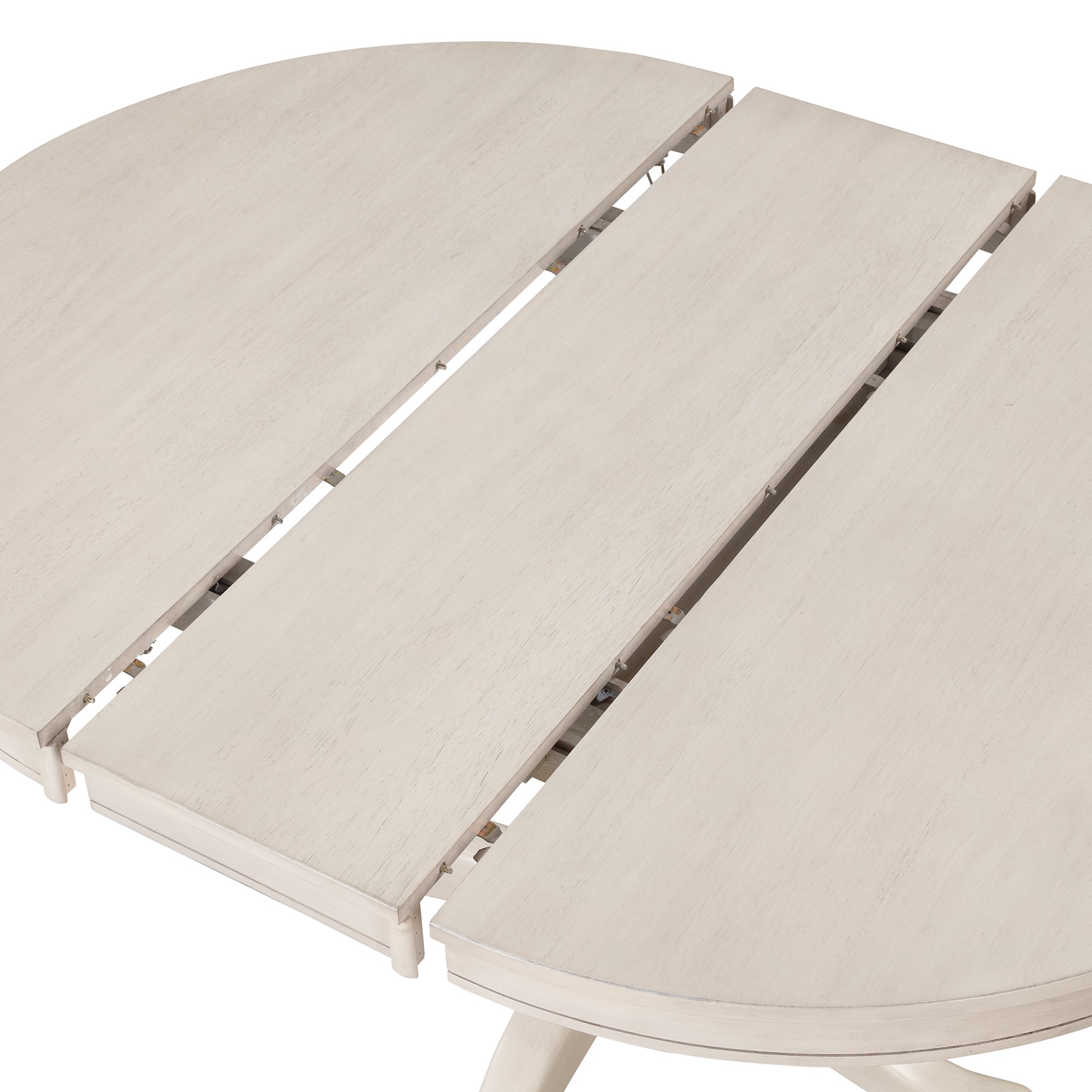Modern Dining Table Set for 4 with Round Table and Chairs