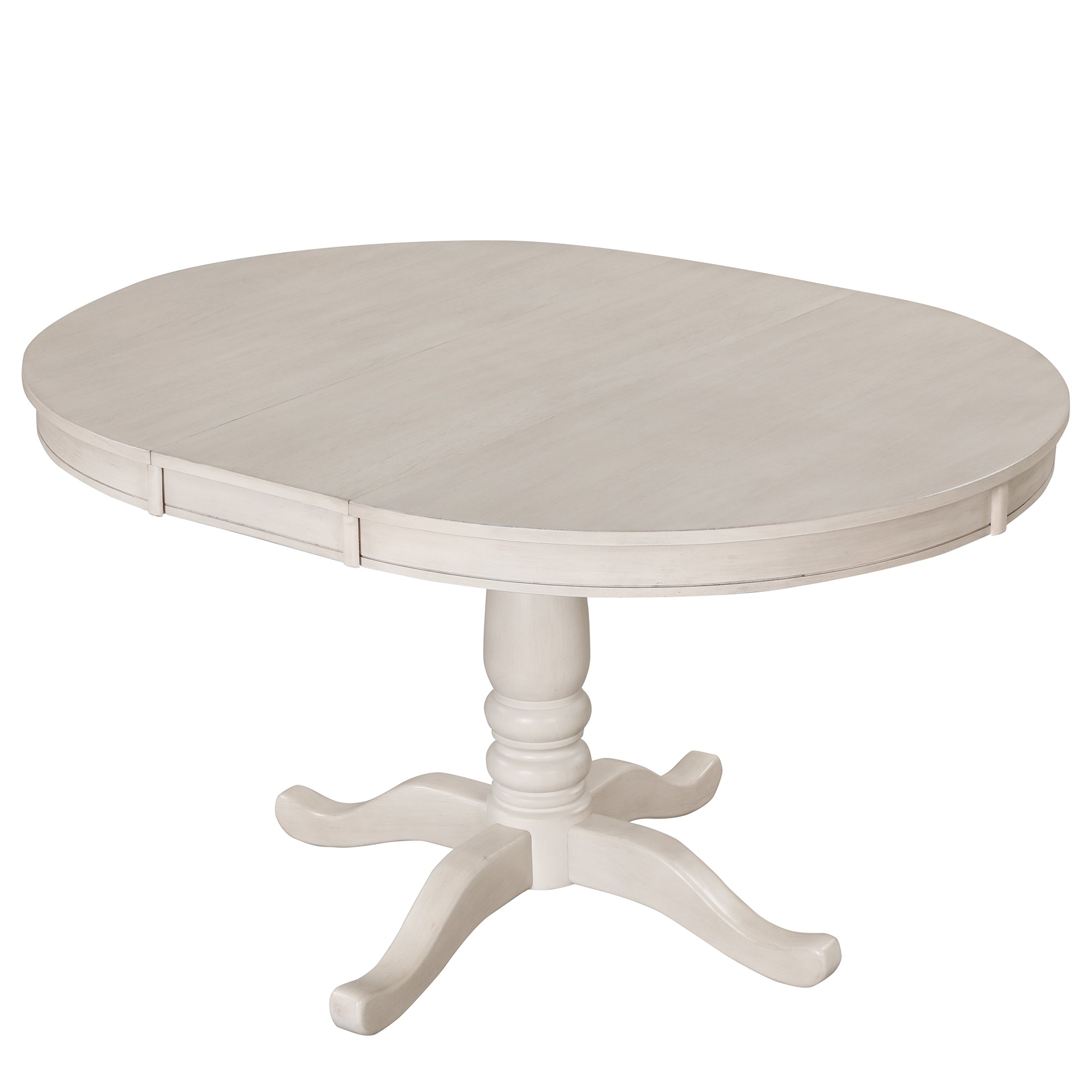 Modern Dining Table Set for 4 with Round Table and Chairs
