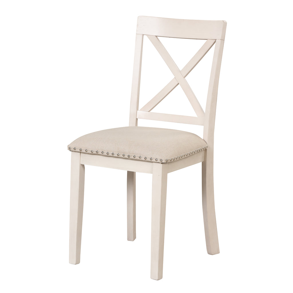 Modern Dining Table Set for 4 with Round Table and Chairs