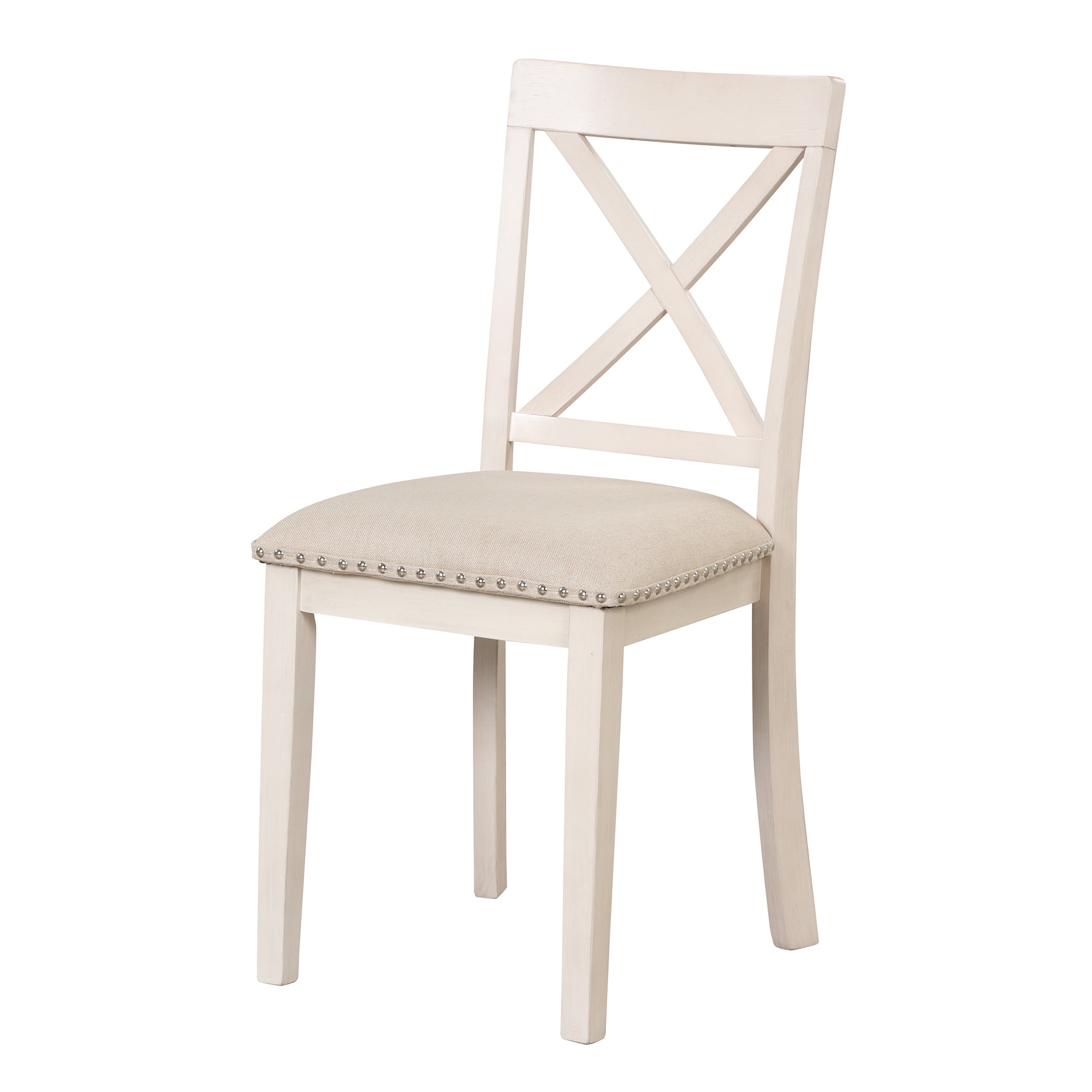 Modern Dining Table Set for 4 with Round Table and Chairs