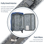 Softside Luggage Expandable 3 Piece Set