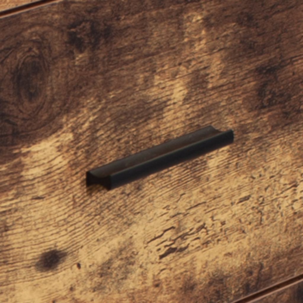 Industrial Style 4 Drawer Dresser