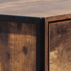 Industrial Style 4 Drawer Dresser
