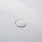 67 Inch Solid Surface Oval Shape Soaking Bathtub