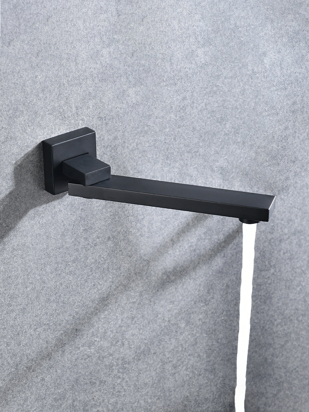 Matte Shower System with Tub Spout and 10" Shower Head
