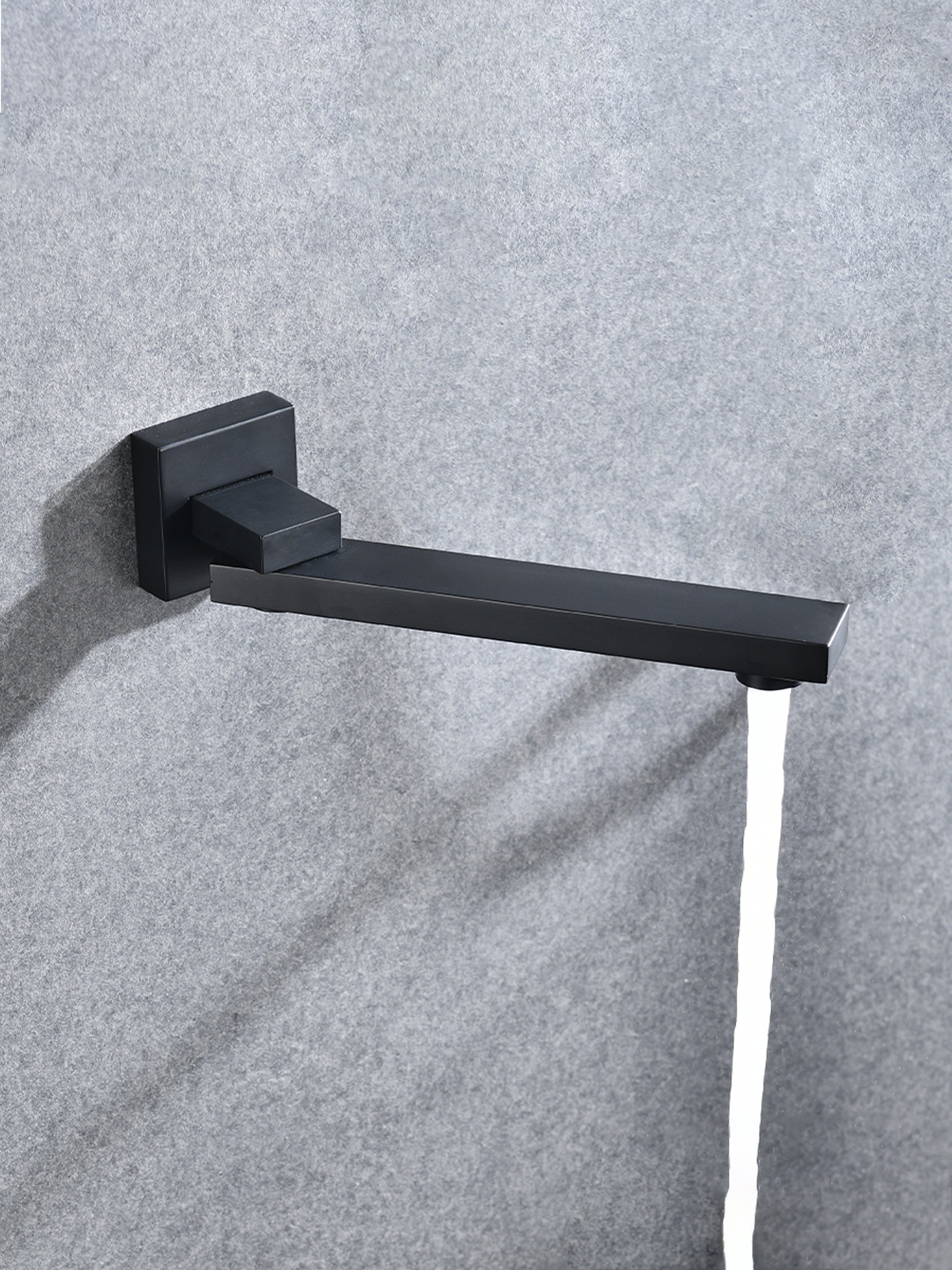 Matte Shower System with Tub Spout and 10" Shower Head