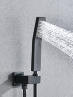 Matte Shower System with Tub Spout and 10" Shower Head