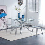 Modern Minimalist Transparent Dining Chair
